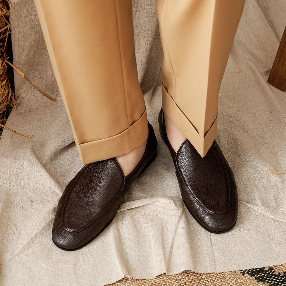 Paris Nappa Pehmustettu Belgian Mokkasiini