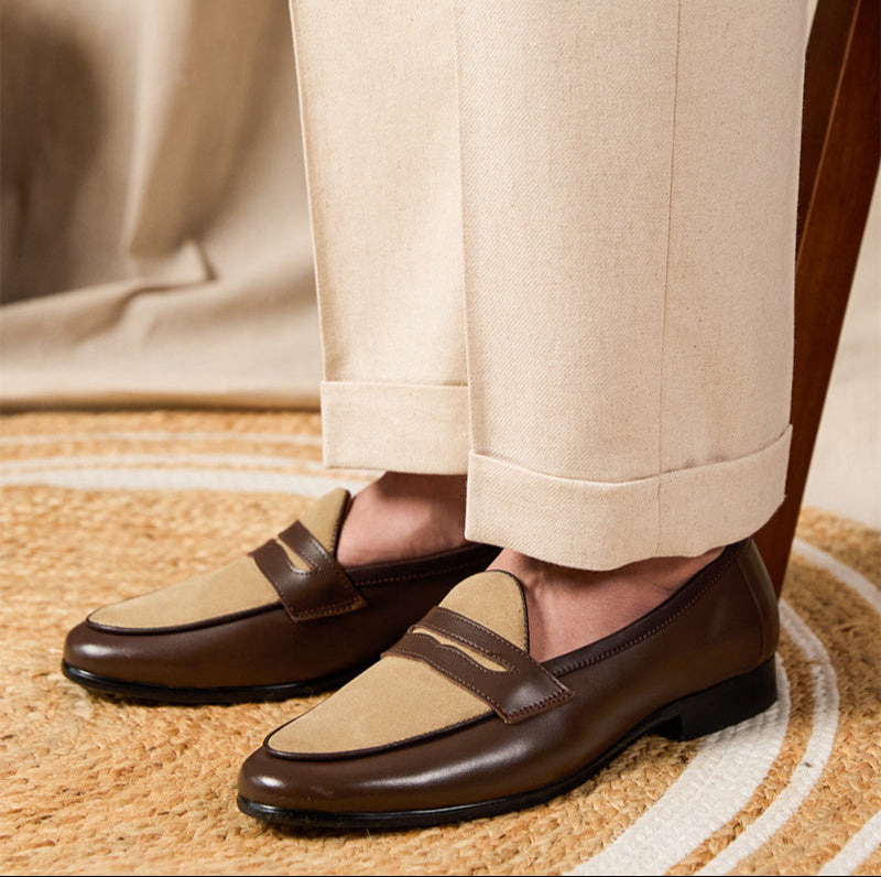 Sikarinnahkaiset Belgian Mokasiinit