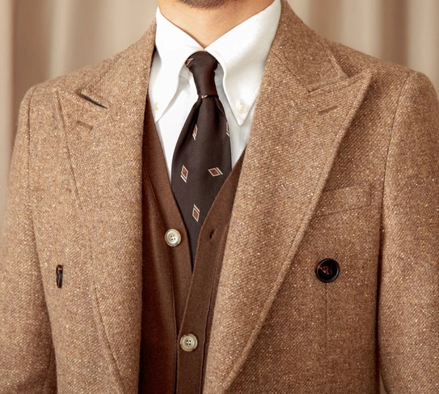 Rooma Villa Silkkiä Villasekoitetta Kauluspaita