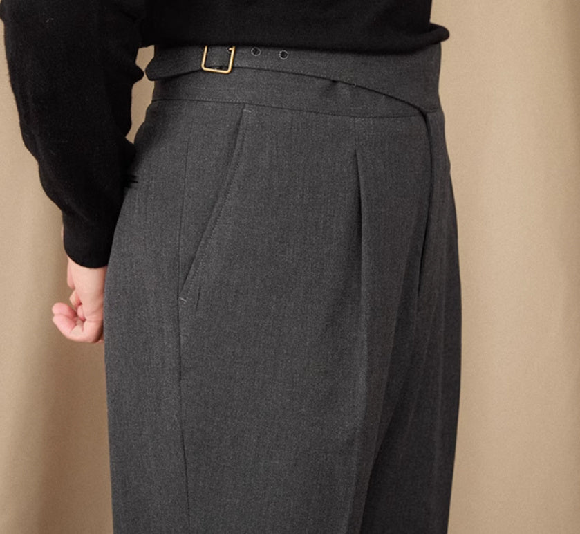 Lausanne Villasekoitteiset Suoralahkeiset Gurkha Housut